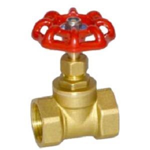 Round Handwheel Brass Globe Valve 1/2"